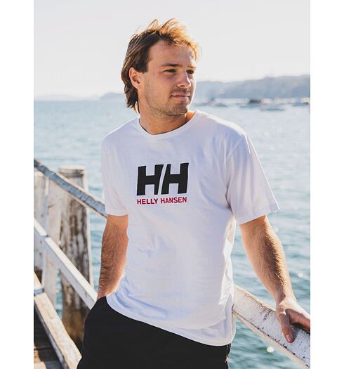 Pánské triko HELLY HANSEN HH LOGO T-SHIRT 001 WHITE - Helly Hansen - 33979 1 HH LOGO T-SHIRT