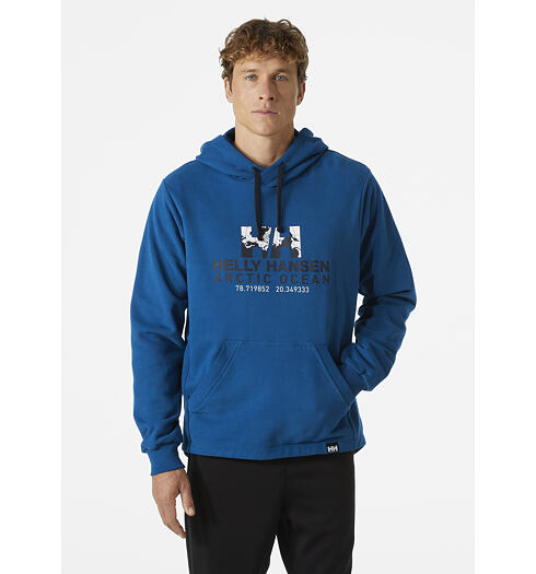 Pánská mikina HELLY HANSEN ARCTIC OCEAN HOODIE 606 DEEP FJORD - Helly Hansen - 30361 606 ARCTIC OCEAN HOODIE