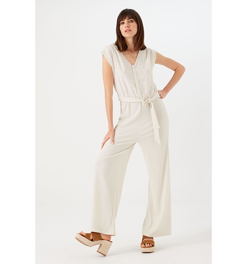 Dámský overal GARCIA O40089 2389 ladies jumpsuit 2389 soft kit - GARCIA - O40089 2389 ladies jumpsuit