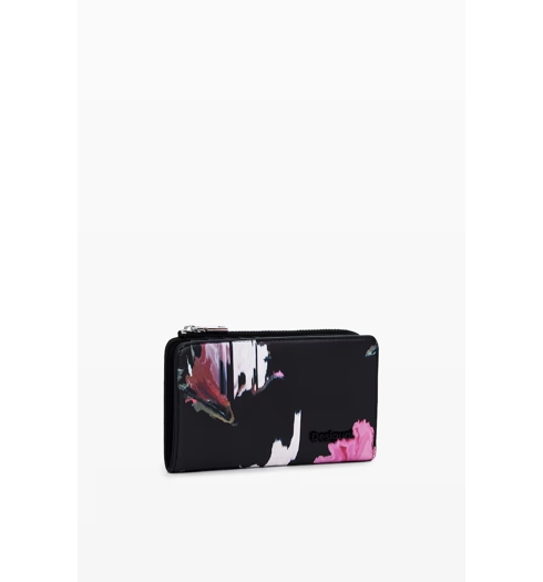 Dámská peněženka Desigual 24WAYP25 2000 MONE SPRY EMMA 2.0 2000 BLACK - DESIGUAL - 24WAYP25 2000 MONE SPRY