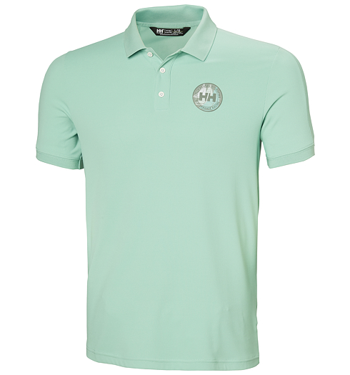 Pánská funkční polokošile HELLY HANSEN HP RACE POLO 2.0 416 LAGOON - Helly Hansen - 34496 416 HP RACE POLO 2.0