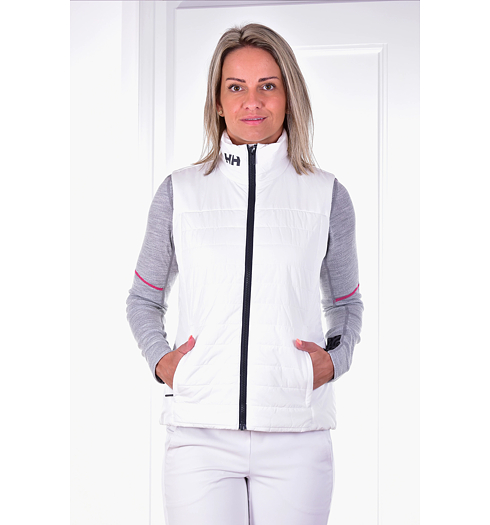 Dámská vesta HELLY HANSEN W CREW INSULATOR VEST 2.0 001 WHITE - Helly Hansen - 30240 1 W CREW INSULATOR VEST 2.0