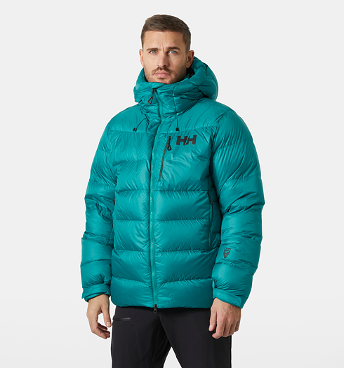 Pánská zimní bunda Helly Hansen ODIN POLAR DOWN JACKET Zelená - Helly Hansen - 63439 466 ODIN POLAR DOWN JACKET