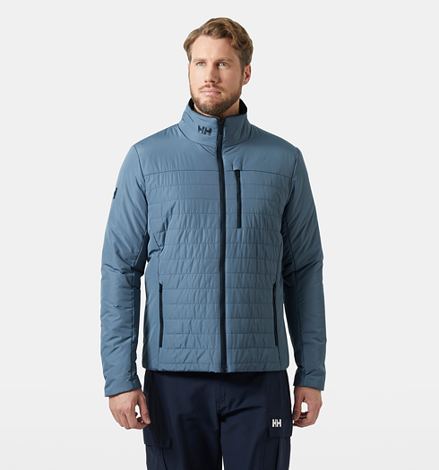 Pánská bunda HELLY HANSEN CREW INSULATOR JACKET 2.0 Šedá - Helly Hansen - 30343 601 CREW INSULATOR JACKET 2.0