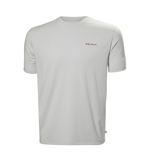 Pánské triko HELLY HANSEN SKOG GRAPHIC T-SHIRT Šedá - Helly Hansen - 63082 853 SKOG GRAPHIC T-SHIRT
