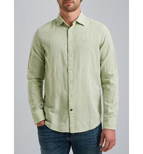 Pánská košile PME LEGEND Long Sleeve Shirt Ctn 2tone Linen 6258 - PME LEGEND - PSI2504200 6258 Long Sleeve Shirt Ctn 2tone Linen