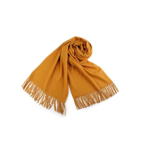 KERBO Šála-šátek Žlutá - KERBO - Šála-šátek 0147 7 65x180cm