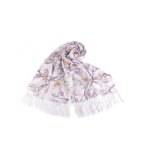 Dámský šátek KERBO Šátek Fialová - KERBO - Šátek-šála 0075 1 70x180cm