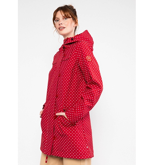 Dámský kabát Blutsgeschwister Wild Weather Červená - Blutsgeschwister - 001261-001 02023 Wild Weather