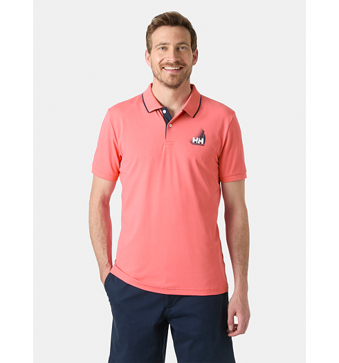 Pánská polokošile HELLY HANSEN HP FIGARI POLO Růžová - Helly Hansen - 34545 98 HP FIGARI POLO