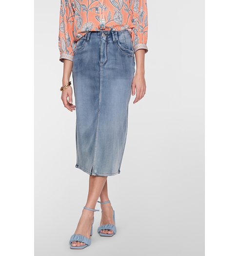 Dámská sukně Geisha Jeans skirt Modrá - Geisha - 66007-10 827 Jeans skirt