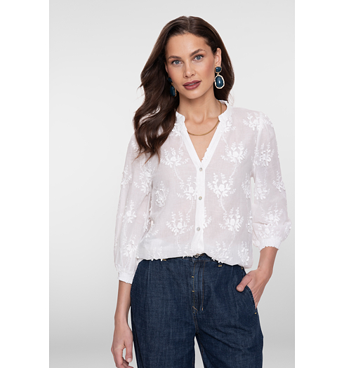 Dámská halenka Geisha Blouse Bílá - Geisha - 63230-26 10 Blouse