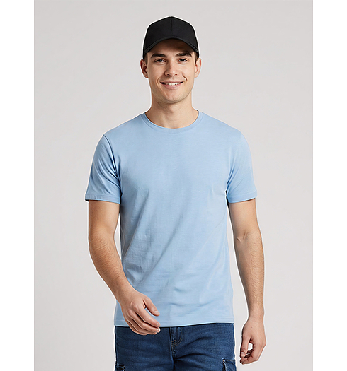 Pánské triko GARCIA mens T-shirt ss Modrá - GARCIA - Z1179 6353 mens T-shirt ss