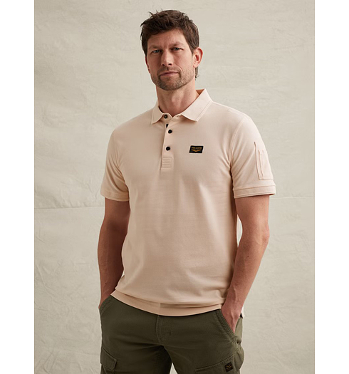 Pánská polokošile PME LEGEND Polo American Classic ss Oranžová - PME LEGEND - PPSS2604899 3191 Short sleeve polo American Classic