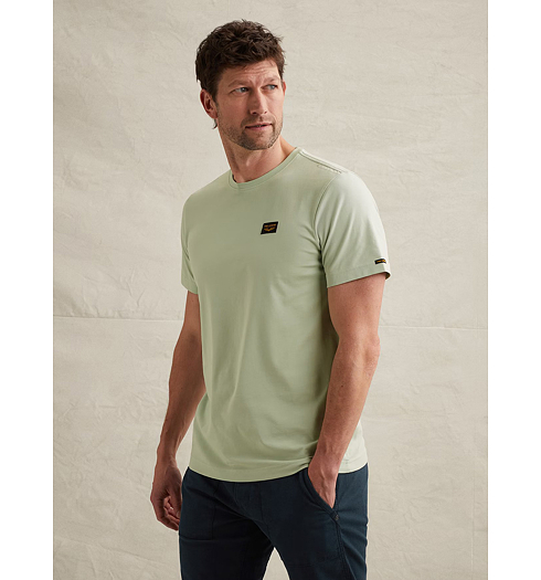 Pánské triko PME LEGEND R-neck American Classic Zelená - PME LEGEND - PTSS2604599 6168 Short sleeve r-neck American Classic