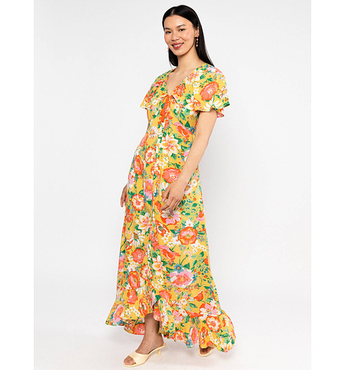 Dámské letní šaty Blutsgeschwister Sunset Goddess Multicolor - Blutsgeschwister - 001261-310 02129 Sunset Goddess