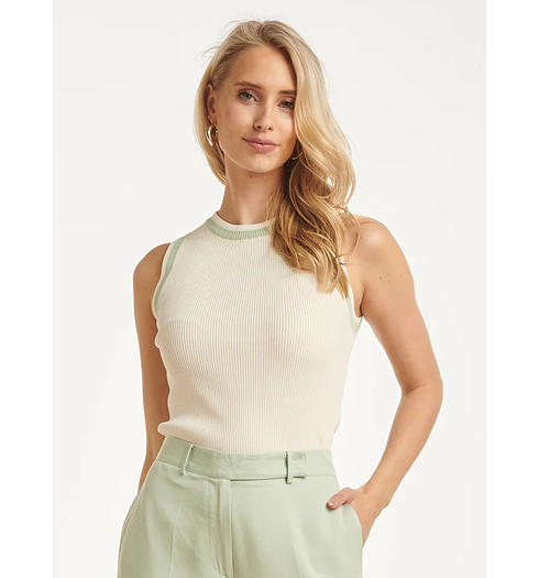 Dámské tílko Smashed Lemon Knit top Bílá - Smashed Lemon - 26350 010-520 Knit top