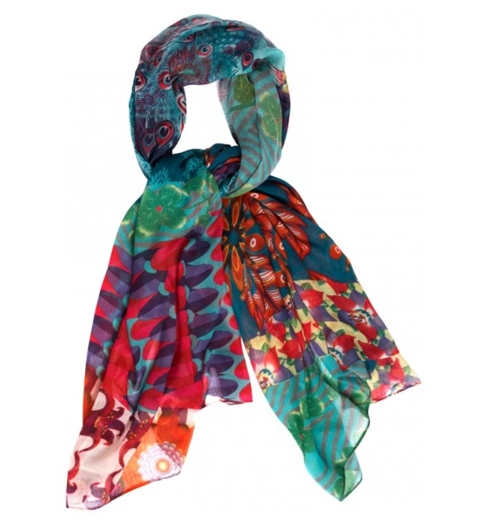 Dámský šátek DESIGUAL 39W5777 5062 COK REP 5062 - DESIGUAL - 39W5777 5062 COK REP