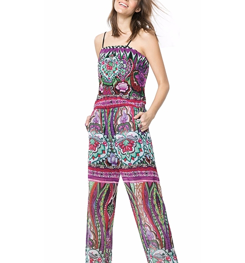 Dámské šaty DESIGUAL MONO MENTA 3000 CARMIN - DESIGUAL - 61P26E1 3000 MONO_MENTA