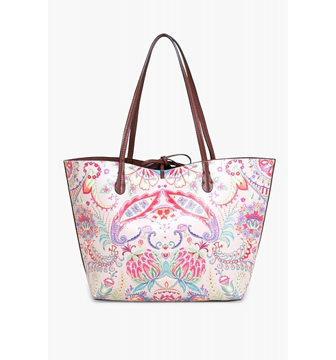 Dámská kabelka DESIGUAL BOLS VALKIRIA CAPRI 1024 CRUDO SHINY - DESIGUAL - 71X9EJ3 1024 BOLS VALKIRIA CAPRI
