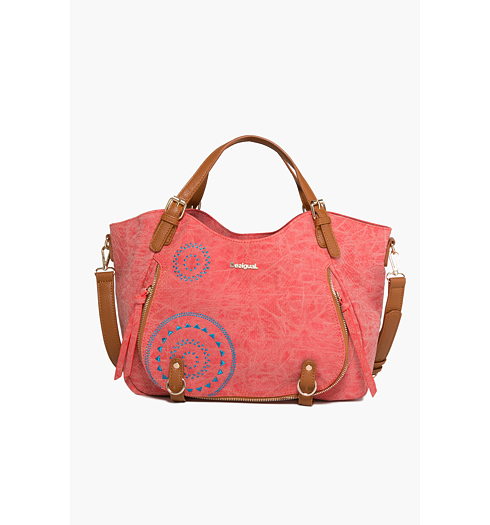 Dámská kabelka DESIGUAL ROTTERDAM AVIGNON 7034 CORALINA - DESIGUAL - 72X9YB4 7034 BOLS_ROTTERDAM AVIGNON