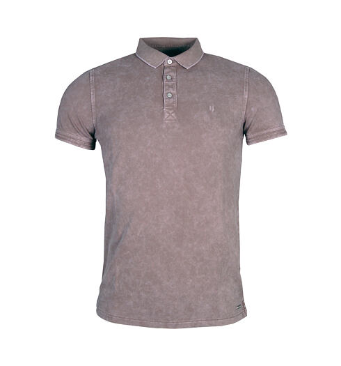 Pánské polo GARCIA Z1069 1248 Pietro men`s polo ss 1248 cloudy - GARCIA - Z1069 1248 Pietro men`s polo ss