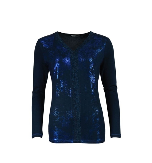 Dámský svetr HAJO D SHIRT 609 marine - HAJO - 18436 609 D Shirt