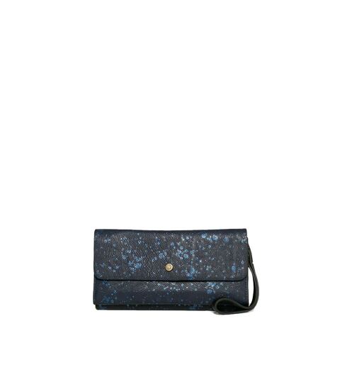 Dámská peněženka DESIGUAL REVERSIBLE METAL SPLATTER 2000 NEGRO - DESIGUAL - 17WAYPAC 2000 MONE_REVERSIBLE METAL SPLA
