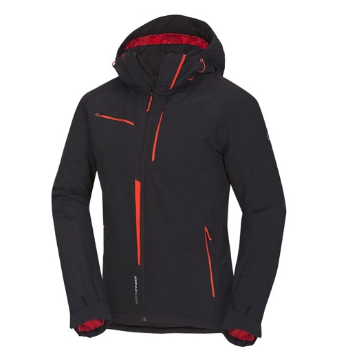 Pánská zimní bunda NORTHFINDER DEMETRIUS 383 black orange - NorthFinder - BU-3503SNW 383 DEMETRIUS