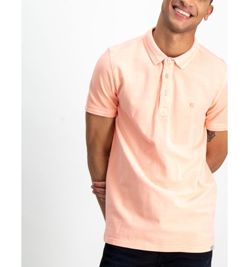Pánské polo GARCIA POLO SS 3307-salmon - GARCIA - GS910310 3307 mens polo ss