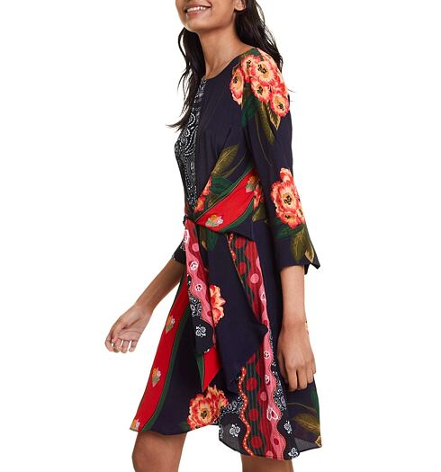 Dámské šaty DESIGUAL DANA 2000 negro - DESIGUAL - 19WWVW75 2000 VEST_DANA