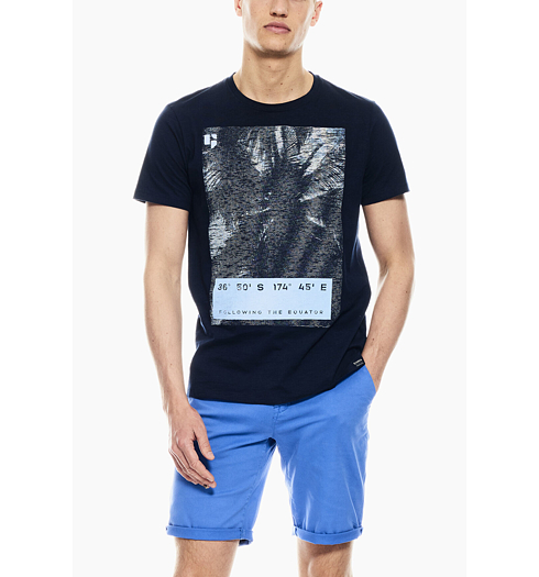 Pánské triko GARCIA T-Shirt 292 Dark Moon - GARCIA - Q01004 292