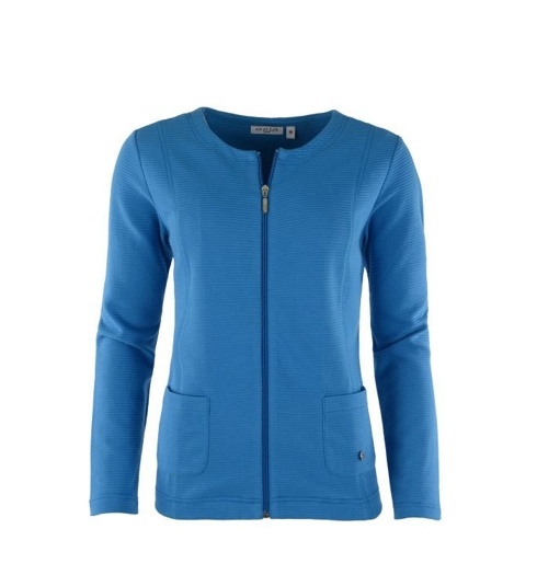 Dámská mikina HAJO D Sweatjacke 609 marine - HAJO - 18812 631 D Sweatjacke