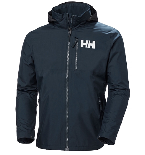 Pánská zimní bunda HELLY HANSEN ACTIVE HOODED MIDLAYER JACKET 597 NAVY - Helly Hansen - 53584 597 ACTIVE HOODED MIDLAYER JACKET