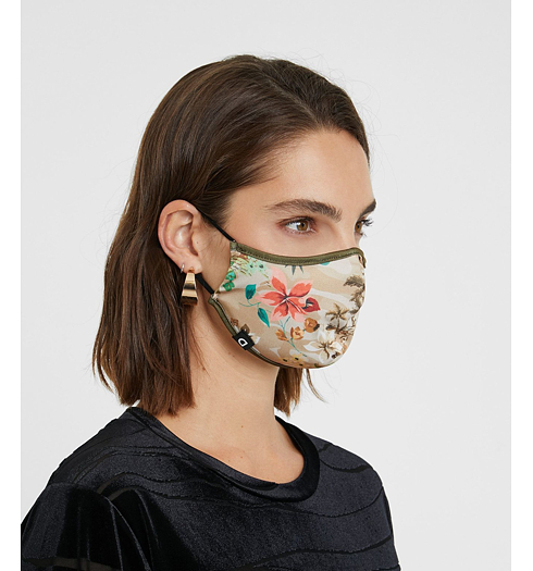 Dámské roušky DESIGUAL HAWAI 6016 - DESIGUAL - 20WAOA04 6016 MASK HAWAI