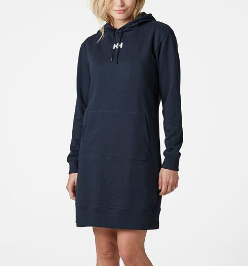 Dámské šaty HELLY HANSEN W ACTIVE HOODIE DRESS 597 NAVY - Helly Hansen - 53436 597 W ACTIVE HOODIE DRESS