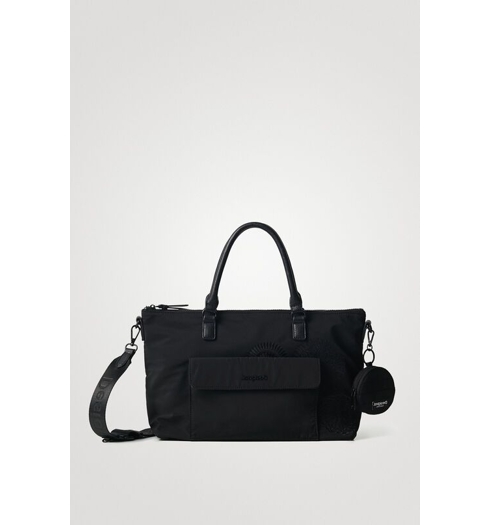 Dámská kabelka DESIGUAL MANDARALA PADUA PC 2000 NEGRO - DESIGUAL - 21WAXA67 2000 BOLS_MANDARALA PADUA PC