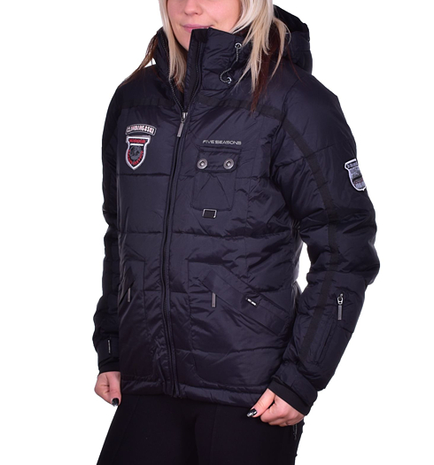 Dámská zimní bunda FIVE SEASONS ALEXIS 500 BLACK - Five seasons - 21149 500 ALEXIS JACKET