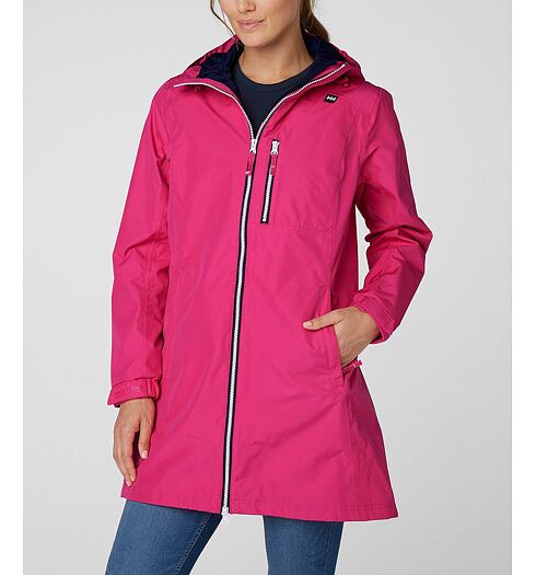 Dámský kabát HELLY HANSEN W LONG BELFAST JACKET 181 dragon fruit - Helly Hansen - 55964 181 W LONG BELFAST JACKET