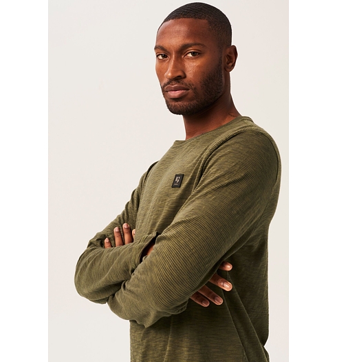 Pánské triko GARCIA mens T-shirt 1970 base army - GARCIA - T21018 1970 mens T-shirt
