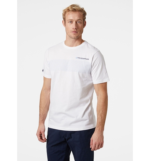 Pánské triko HELLY HANSEN THE OCEAN RACE T-SHIRT 003 WHITE III - Helly Hansen - 20371 3 THE OCEAN RACE T-SHIRT