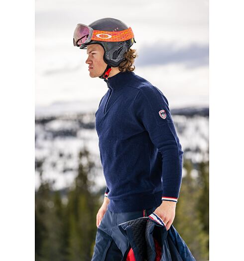 Svetry HELLY HANSEN KITZBUHEL KNITTED SWEAT 597 NAVY - Helly Hansen - 65899 597 KITZBUHEL KNITTED SWEAT
