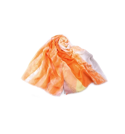 KERBO Šátek 2 oranžová - KERBO - Šátek 0270 2 oranžová 85x180cm