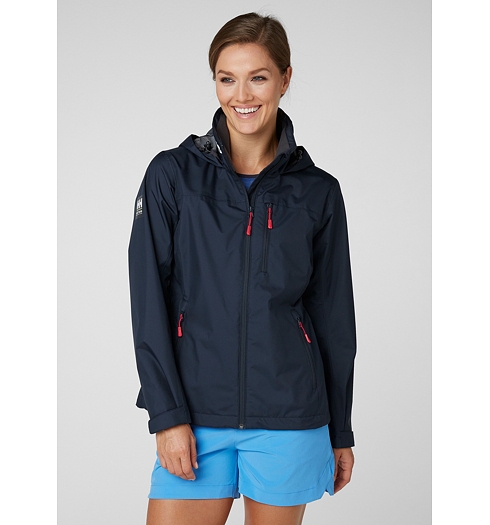 Dámská jachtařská bunda HELLY HANSEN W CREW Jacket 598 navy - Helly Hansen - 33899 598 W CREW HOODED JACKET