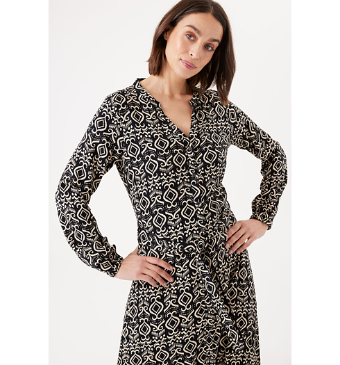 Dámské šaty GARCIA ladies dress 60 black - GARCIA - H30280 60 ladies dress