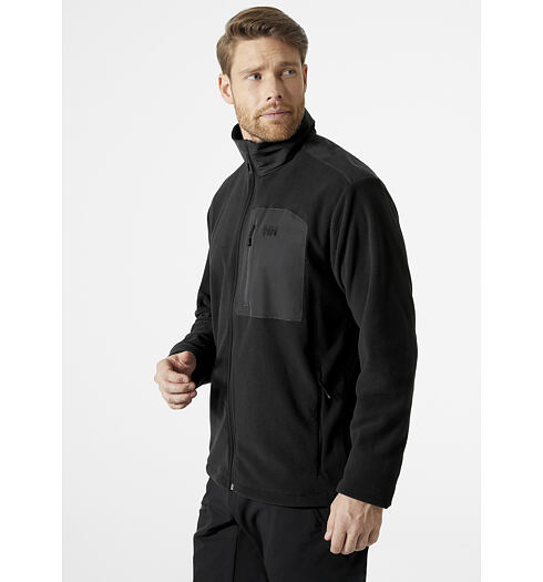 Pánská mikina HELLY HANSEN DAYBREAKER BLOCK JACKET 990 BLACK - Helly Hansen - 49454 990 DAYBREAKER BLOCK JACKET