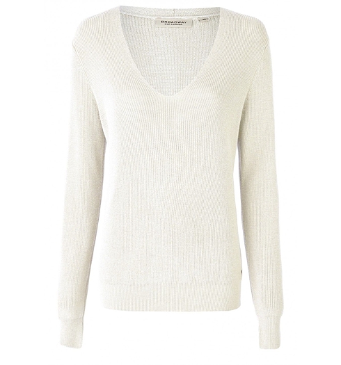 Dámský svetr BROADWAY SWEATER 101 - Broadway - 55001511 101 SWEATER