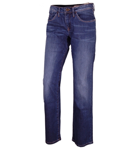 Dámské jeans HIS Mara 9602 dark mizze blue - HIS - 100466/00 MARA 9602