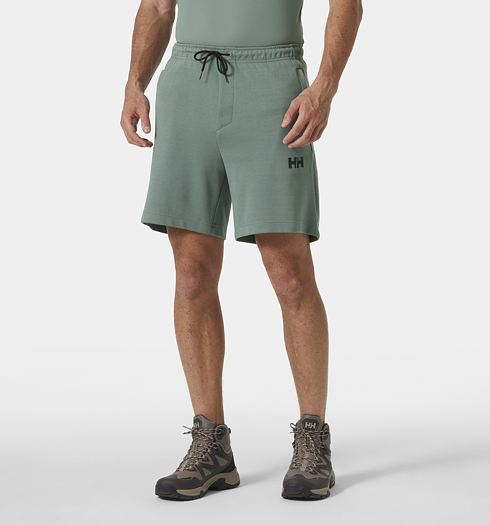 Pánské bermudy HELLY HANSEN 34500 485 HP TECH SWEAT SHORTS 485 grey - Helly Hansen - 34500 485 HP TECH SWEAT SHORTS