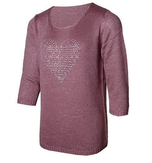 Dámský svetr CHRISTA PROBST 74128/0 Ladies Pullover basalt basalt - Christa Probst - 74128/0 Ladies Pullover basalt